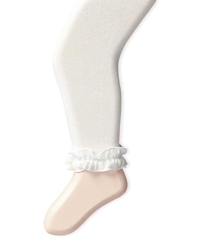 Jefferies Socks Baby Girls' Ruffle Footless Tight