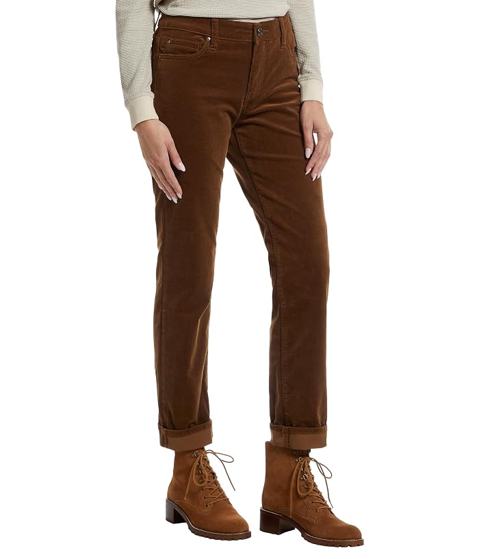 KUT from the Kloth Catherine Corduroy Boyfriend 5 Pockets in Whiskey - Image 2
