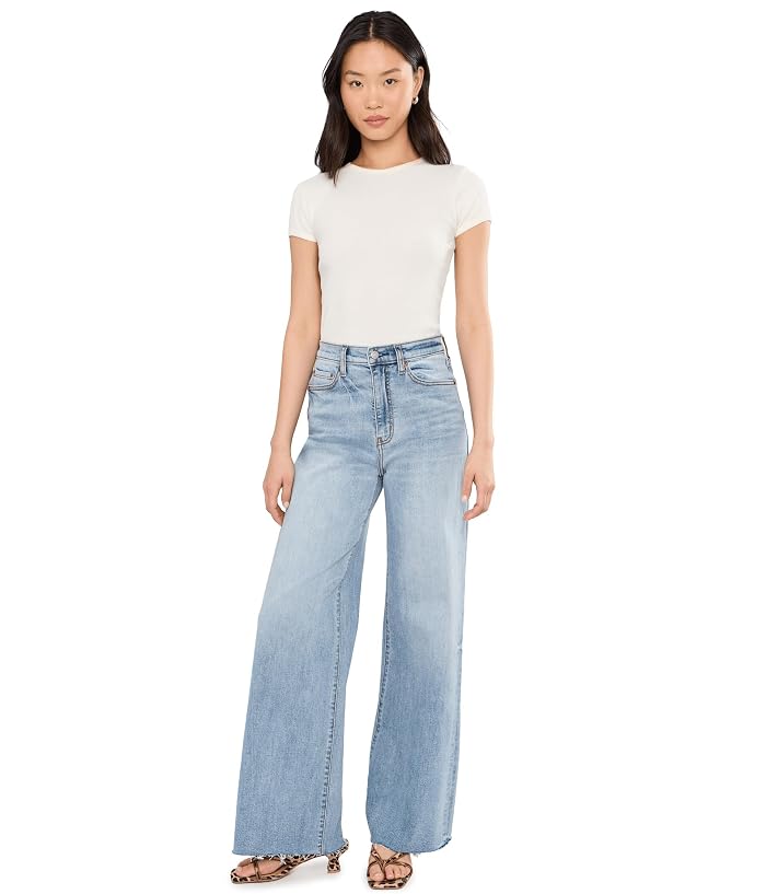 DAZE Far Out High-rise Wide Leg In Fools Gold - Image 2