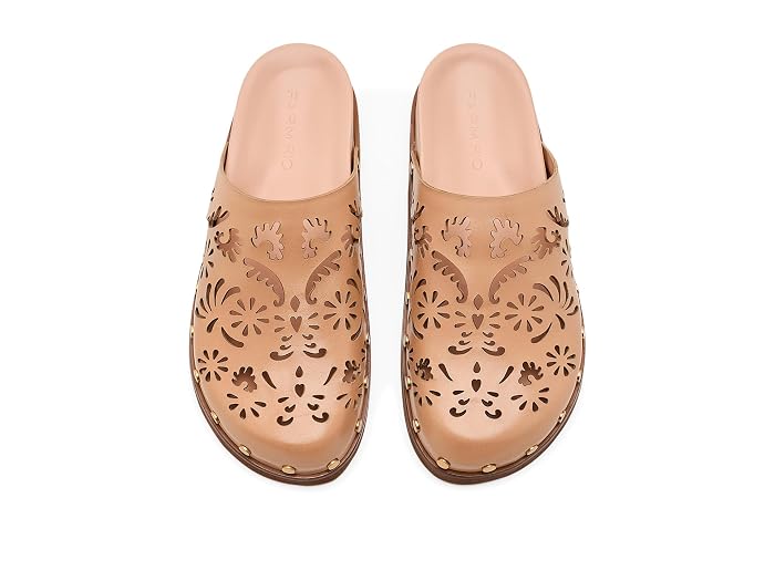 FARM Rio Lace Leather Anatomic Mule - Image 2