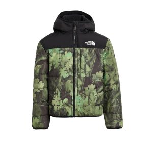 The North Face Kids Reversible Shasta Full Zip Hooded Jacket Print (Little Kid/Big Kid)