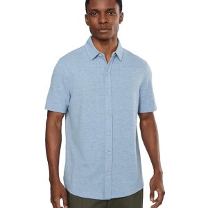 Johnston & Murphy Bennett Short-sleeve Knit Shirt