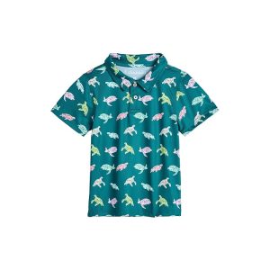 Chubbies Kids The Lil Turtally Awesome Performance Polo (Toddler/Little Kid)