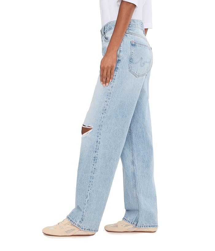 AG Jeans Billie Relaxed Straight in Soft Focus Destructed - Image 3