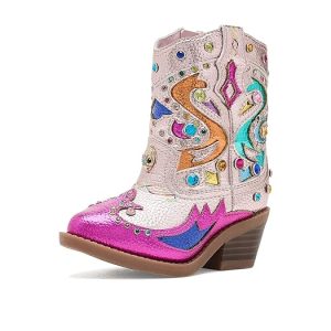 Kurt Geiger London Kids Mini Kensington Cowboy Boots (Toddler)