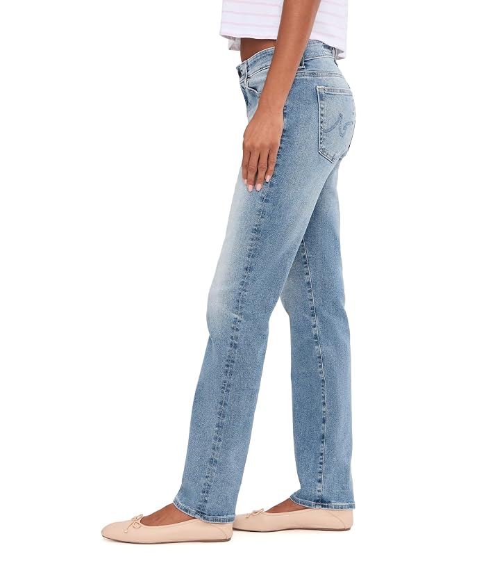 AG Jeans Sandra Low Rise Slim Straight in 15 Years Aviator - Image 3