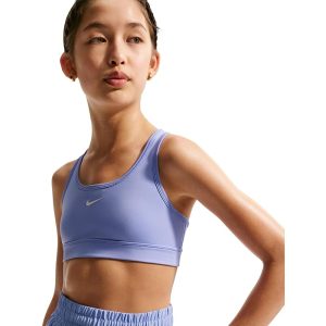 Nike Kids Dri-FIT™ Swoosh Bra (Big Kid)