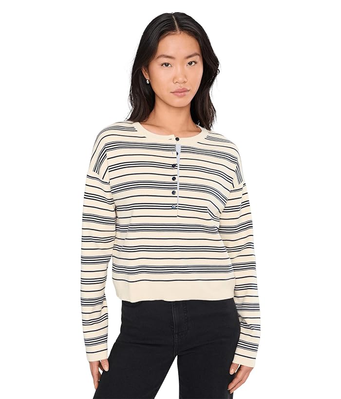 525 america Vivienne Stripe Drop Shoulder Henley