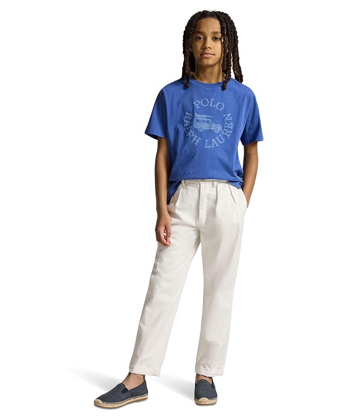 Polo Ralph Lauren Kids Logo Cotton Jersey Tee (Big Kid) - Image 3