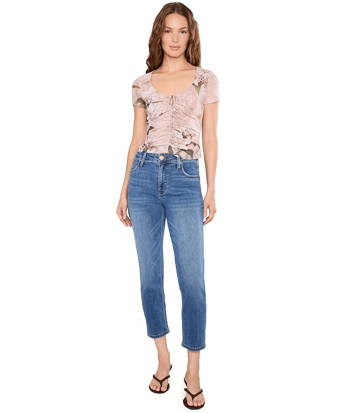 KUT from the Kloth Rachael High-Rise Fab Ab Mom Jeans - Image 2