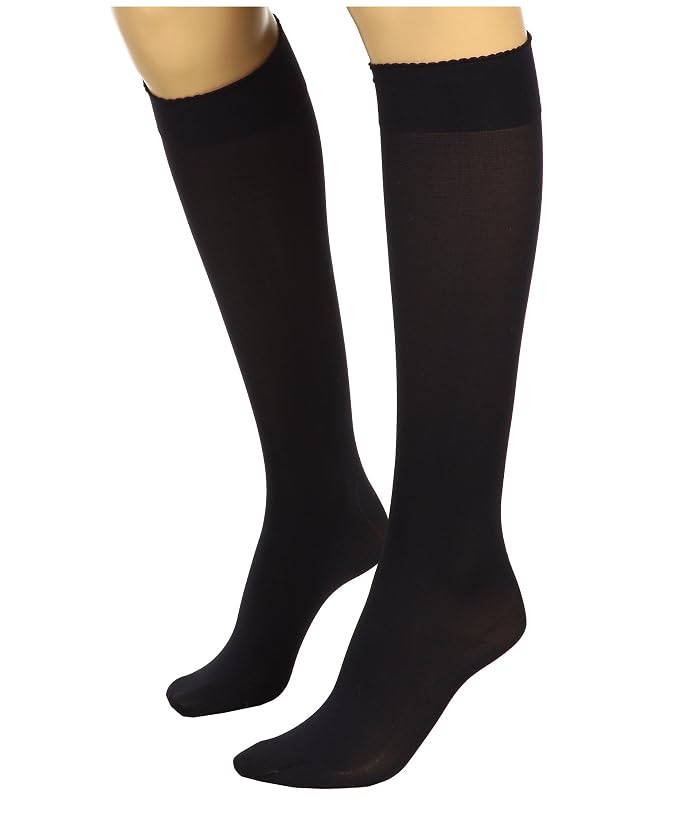 Wolford Velvet De Luxe 50 Knee-Highs - Image 2