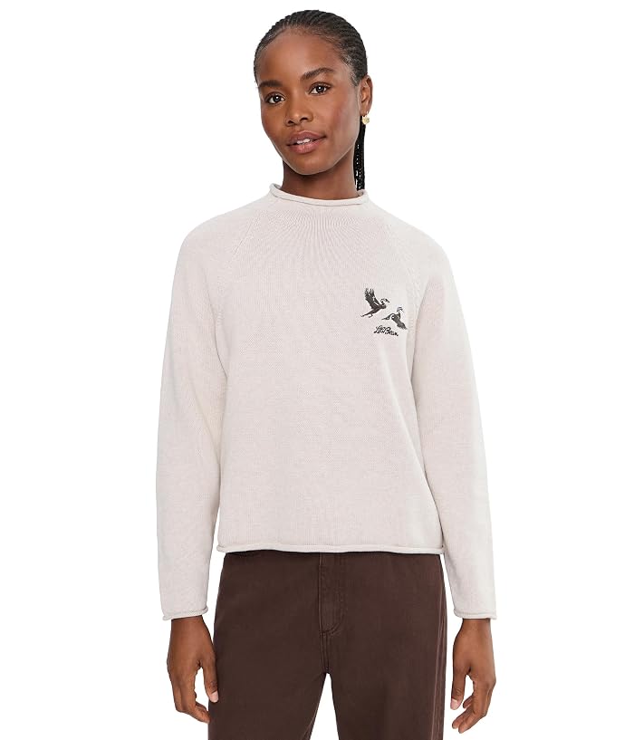 L.L.Bean The Original Double L Rollneck Sweater Novelty