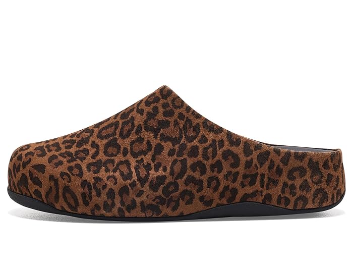FitFlop Shuv Suede Leopard Mules - Image 4