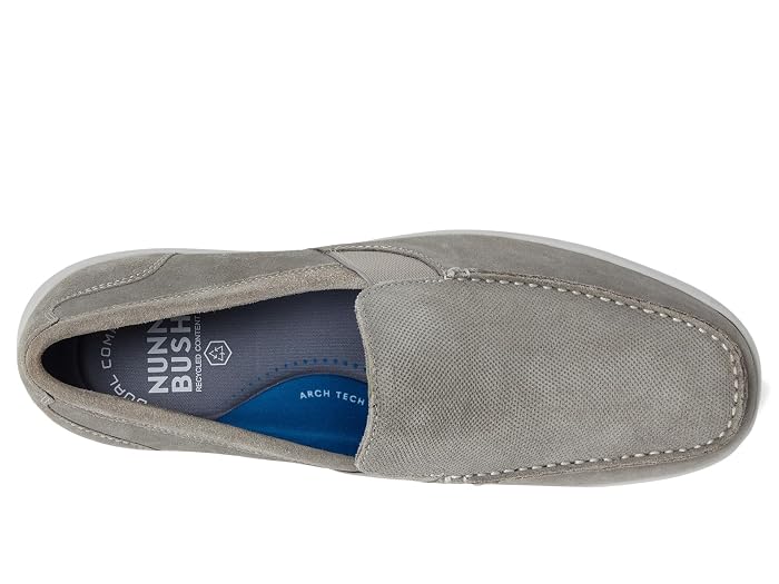 Nunn Bush Luca Moccasin Toe Venetian Suede Slip-On Lightweight Comfortable Loafers - Image 2