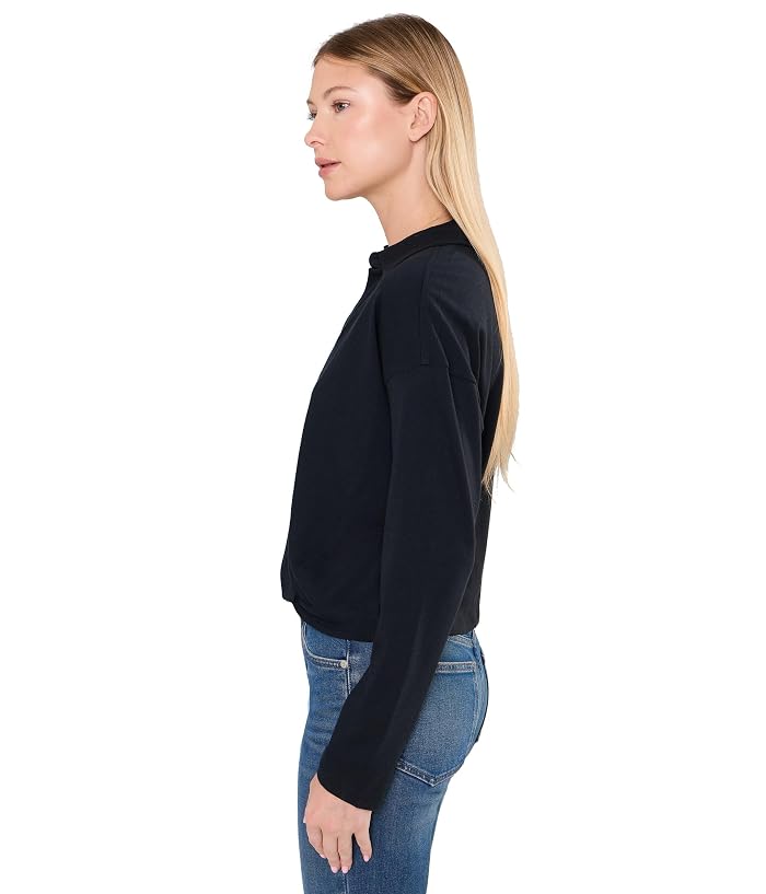 Lilla P Faux Wrap Collared Top - Image 3