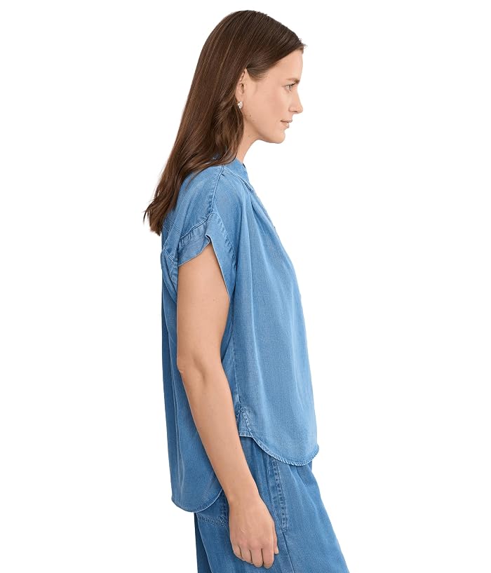 Liverpool Los Angeles Popover Shirt with Shirring - Image 3
