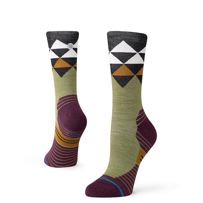 Stance Quadrilateral Light Wool Crew