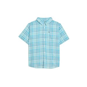 Vineyard Vines Kids Bungalow Plaid Cotton Short Sleeve Shirt (Toddler/Little Kid/Big Kid)