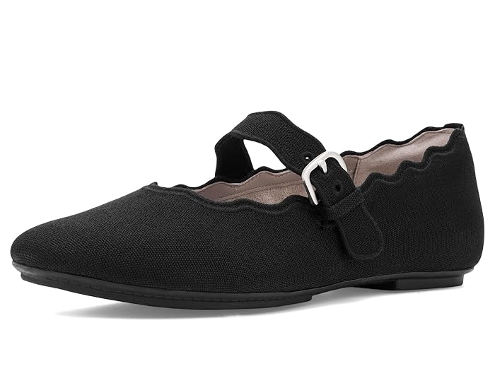 FitFlop Delicato Wave-Edge Canvas Mary Janes