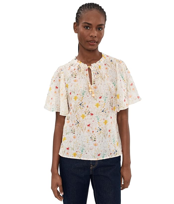 Vince Camuto Tie Neck Pincess Sleeve Blouse
