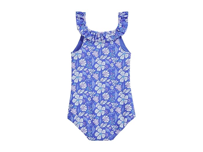 Vineyard Vines Kids Scoop Ruffle One Piece (Toddler/Little Kids/Big Kids) - Image 2