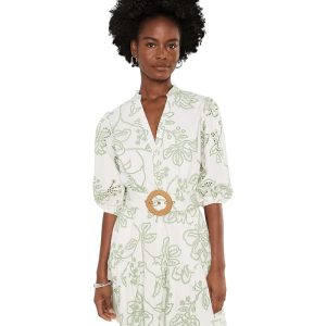 Adrianna Papell Short Cotton Dress