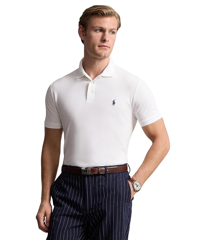 Polo Ralph Lauren Classic Fit Stretch Mesh Polo Shirt - Image 4