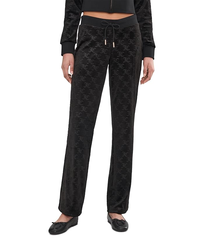Juicy Couture Embossed Velour Track Pants