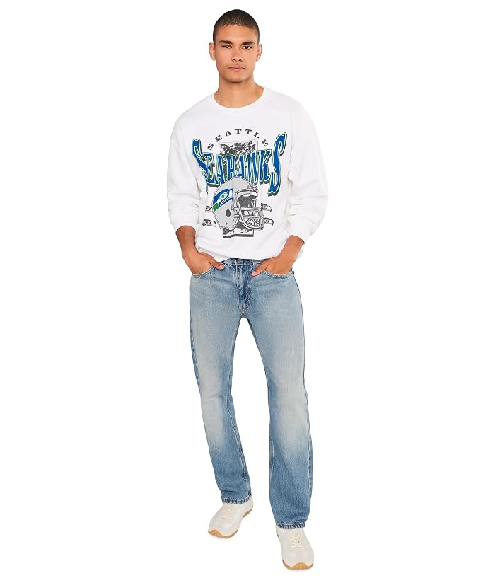 Junk Food Clothing NFL Seattle Seahawks Conversion Crew Fleece - Image 2