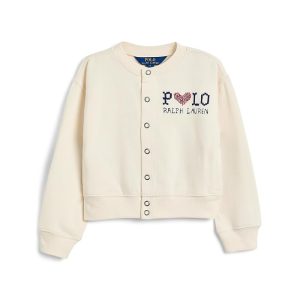 Polo Ralph Lauren Kids Logo Fleece Cardigan (Toddler/Little Kid)