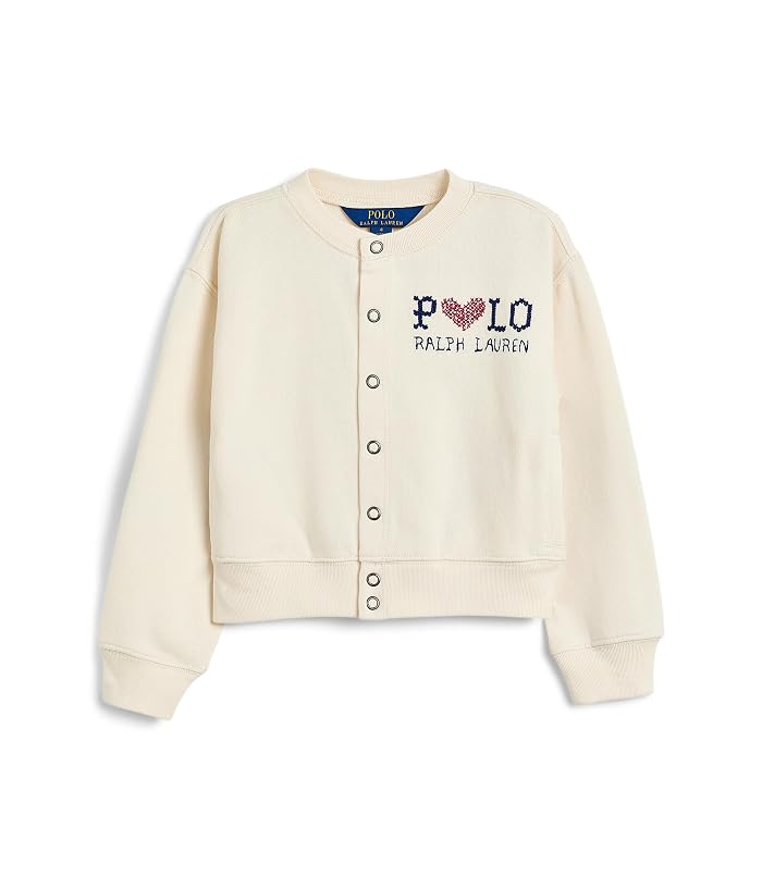 Polo Ralph Lauren Kids Logo Fleece Cardigan (Toddler/Little Kid)