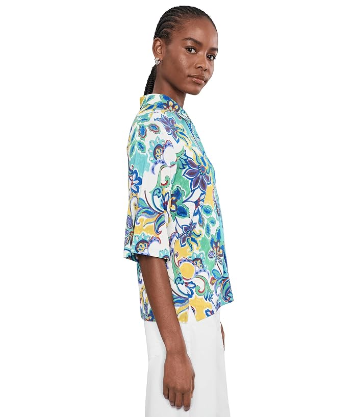 Johnny Was The Janie Favorite Kimono Sleeve Button Front Top- - Image 3