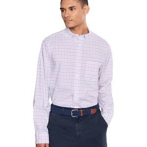 Vineyard Vines Morada Bay Tattersall Performance Cotton Shirt