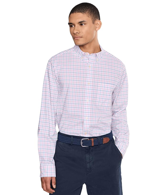 Vineyard Vines Morada Bay Tattersall Performance Cotton Shirt