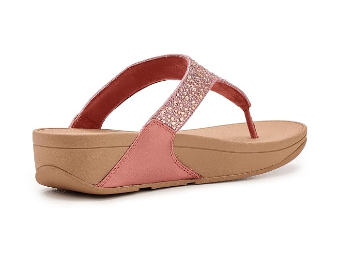 FitFlop Lulu Crystal-mix Metallic Toe-post Sandals - Image 3