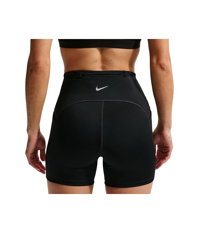 Nike 4" Swift High-Waisted Tight Running Shorts with Pockets - Image 3