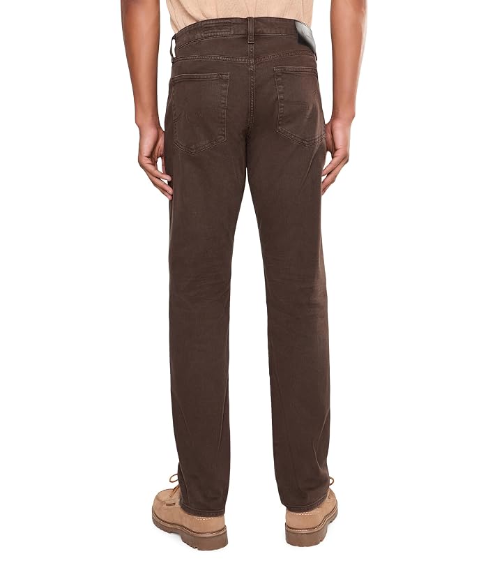 AG Jeans Everett Slim Straight Pants in 7 Years Sulfur Wood Brown - Image 4