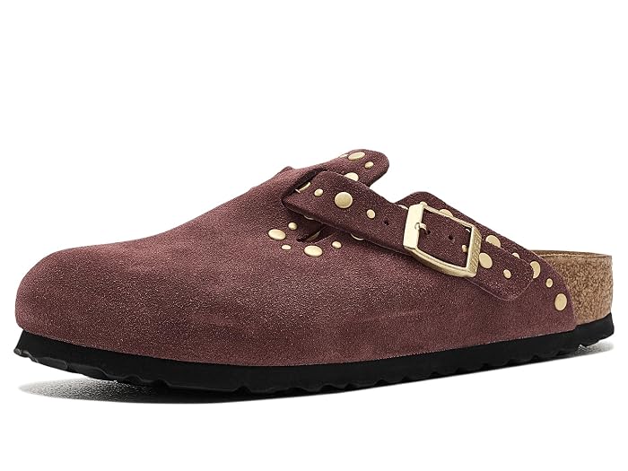 Birkenstock Boston Clog Rivets - Suede