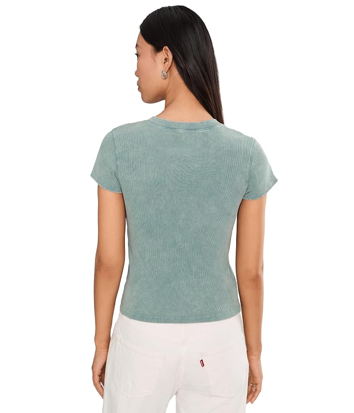 Lilla P Sunwashed Cap Sleeve V-Neck - Image 4
