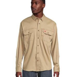 Ariat Work FR Solid Vent Long Sleeve Work Shirt