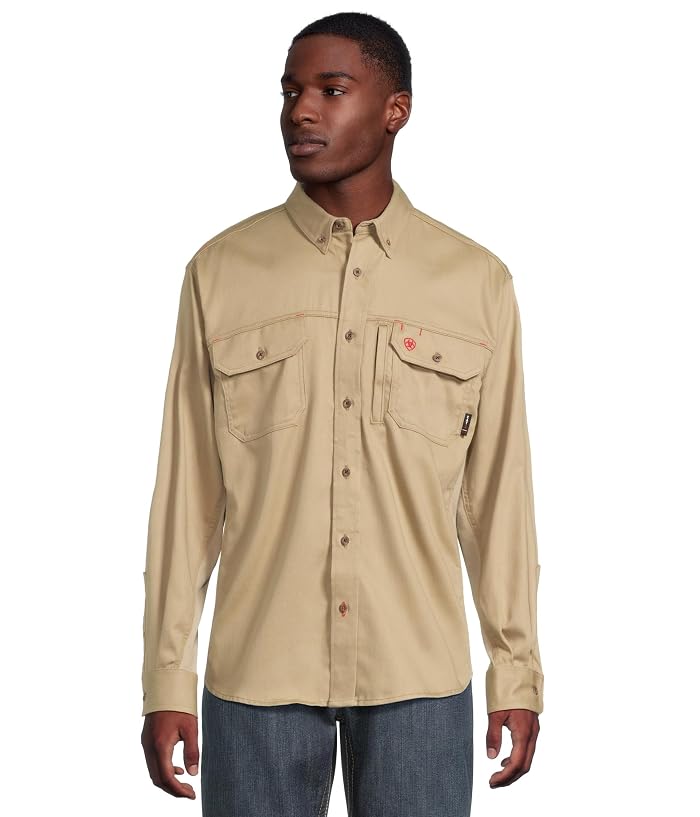 Ariat Work FR Solid Vent Long Sleeve Work Shirt