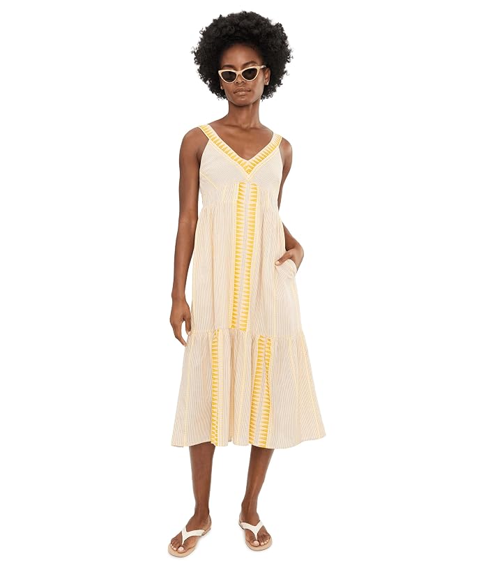 Liverpool Los Angeles Sleveless Midi Dress with Pockets - Image 2