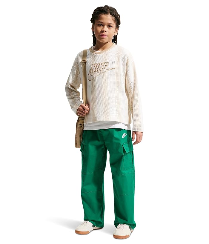 Nike Kids Sportswear Club Woven Cargo Pants (little Kid/Big Kid) - Image 2