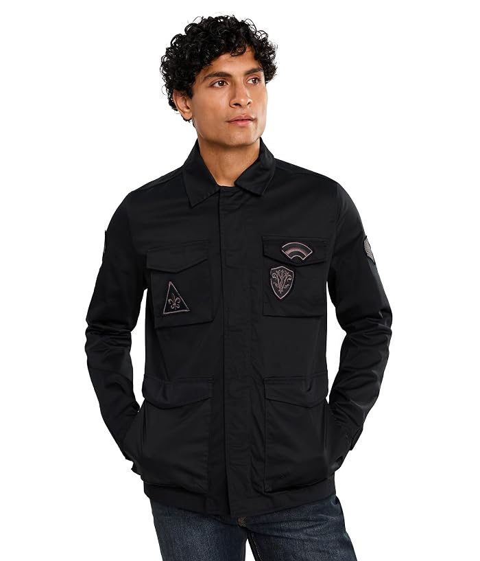John Varvatos Kade Field Jacket With Patches O2389f26