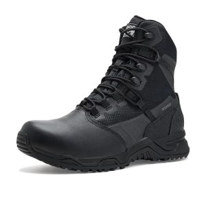 Original S.W.A.T. Alpha Fury 2.0 8" Side-Zip Waterproof Leather Polishable Toe