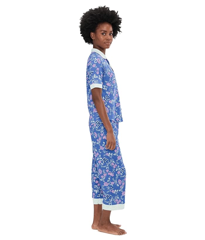 Karen Neuburger Petite Elbow Sleeve Capri Pajama Set - Image 3