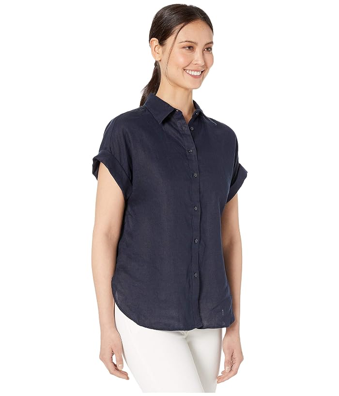 Lauren Ralph Lauren Linen Dolman-Sleeve Shirt - Image 4