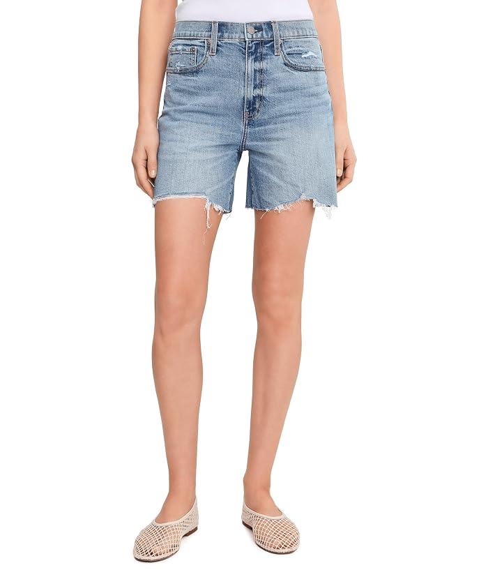 DAZE Sundaze High-Rise Long Shorts