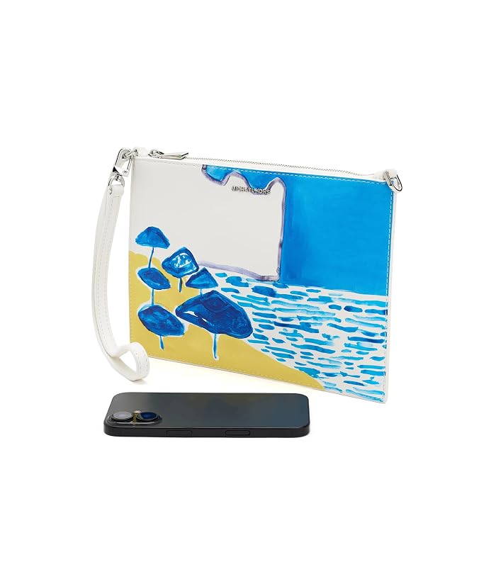 MICHAEL Michael Kors Jet Set XL Convertible Top Zip Wristlet - Image 3