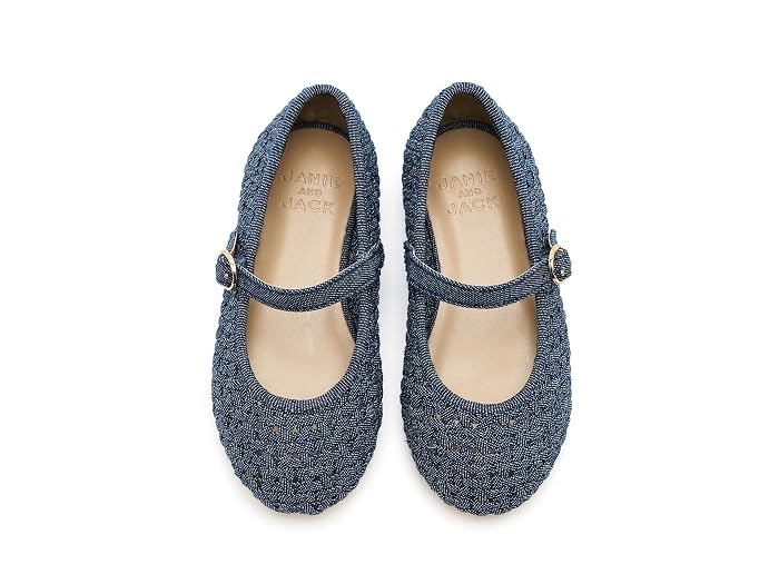 Janie and Jack Denim Ballet Flats (Toddler/Little Kid/Big Kid) - Image 2